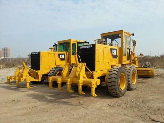 Cina Max Power 185HP 6 Silinder Motor Grader Tua Caterpillar 140H pemasok