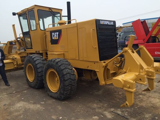 Cina Waktu Kerja Caterpillar 140H Perata Jalan Lama 1200h 6 Silinder pemasok