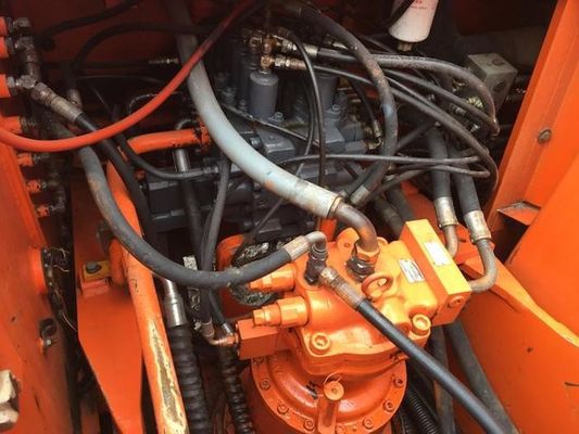 Panjang Boom 5700mm DOOSAN DH220 21400kg Mesin Excavator Bekas pemasok