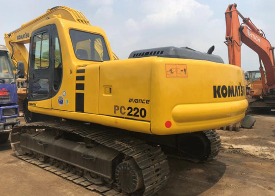 Max Digging Radius 9.09m 22000kgs PC220 Old Komatsu Excavator pemasok