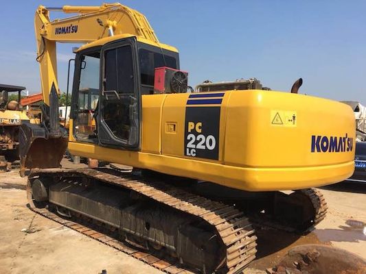 PC220-7 Panjang Boom 5850mm 22 Tonase Ekskavator Komatsu Tangan Kedua pemasok