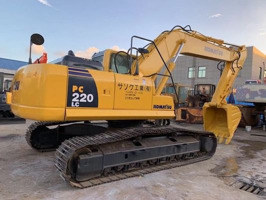 Mesin PC220-8 2018 Tahun SAA6D107E-1 134 Kw Digunakan Komatsu Excavator pemasok