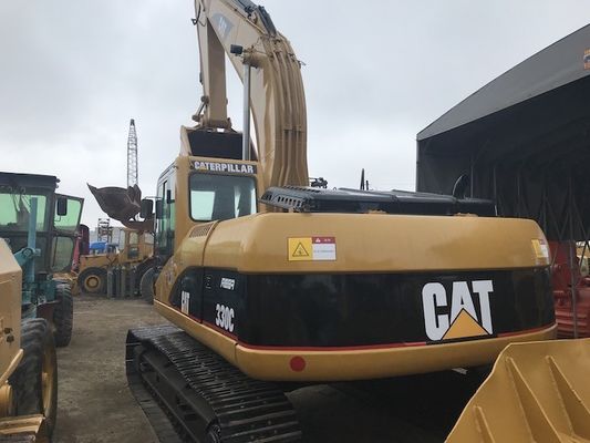 0.6Ton Max Menggali Tinggi 5780mm 330C Crawler Cat Digunakan Excavator pemasok