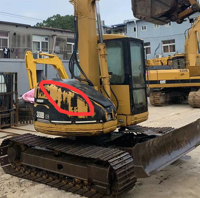 11.3rpm Kemampuan Menanjak Japan Heavy Duty 308B CAT Excavator Bekas pemasok