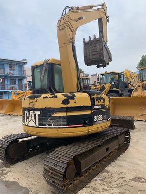 11.3rpm Kemampuan Menanjak Japan Heavy Duty 308B CAT Excavator Bekas pemasok