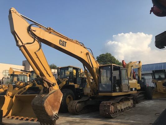 8.6kw Berat 20000KG E200B 2012 Tahun Digunakan CAT Excavator pemasok