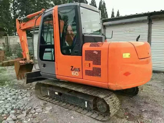 ZX60 Bucket 0.3m3 Kapasitas 6Ton Mini Hitachi Excavator Bekas pemasok