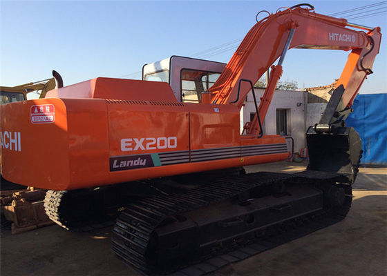 92% Uc 6 Cylinders JAPAN EX200-1 Hitachi Bekas Excavator pemasok