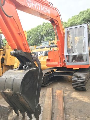 6000kg 0,3CBM Kecepatan 5km / H EX60-1 Penggali Hitachi Tangan Kedua pemasok