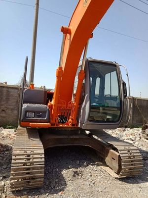 Ukuran Sepatu 600mm 2013 Tahun 12 Ton ZX120 Excavator Hitachi Bekas pemasok