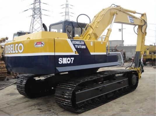 7425j Jam Kerja 18 Ton 0,7m3 SK07 Excavator Kobelco Bekas pemasok