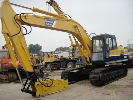 7425j Jam Kerja 18 Ton 0,7m3 SK07 Excavator Kobelco Bekas pemasok