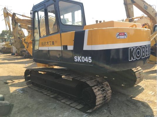 0,5m3 Bucket 12ton SK045 Excavator Kobelco Bekas pemasok