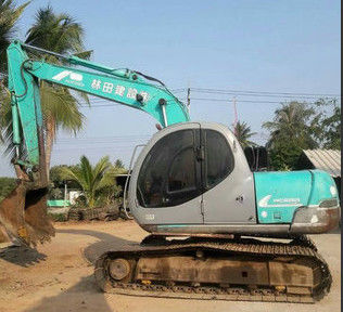 0.5M3 Bucket 12T Weight 2006 Tahun SK120-5 Excavator Kobelco Bekas pemasok