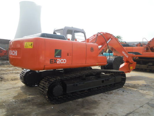 Kapasitas 6.5L Ekskavator HITACHI EX200-5 Bekas 2000 Tahun pemasok