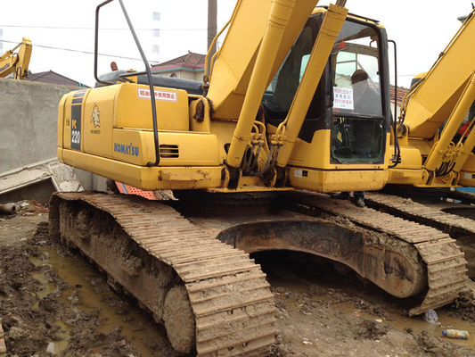 Bucket 1m3 Weight 22T Komatsu Pc220-7 Mini Diggers Bekas pemasok