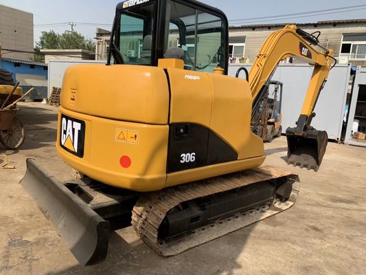 0,3m3 Bucket 5800kg Caterpillar 306D Excavator Crawler Bekas pemasok