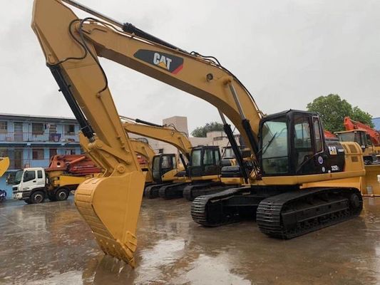 Tahun 2011 1.6m3 Bucket Caterpillar 325D Second Hand Diggers pemasok