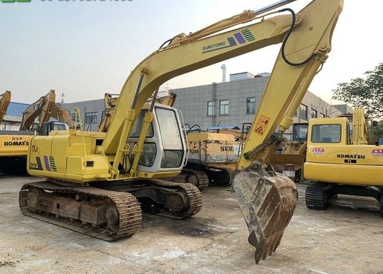 Ukuran Sepatu Bucket 0,5M3 600mm Sumitomo SH120 Mini Crawler Excavator pemasok