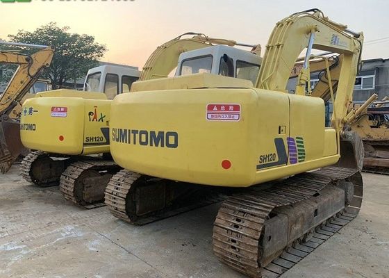 Ukuran Sepatu Bucket 0,5M3 600mm Sumitomo SH120 Mini Crawler Excavator pemasok