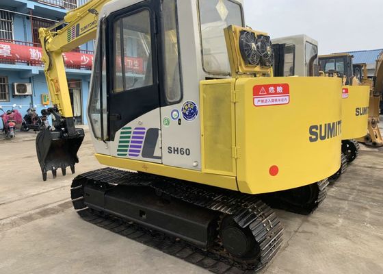 4 Silinder 2003 Tahun 4200h SH60 Berat 6t Excavator Sumitomo Bekas pemasok