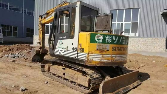 7285h Ukuran Sepatu 400mm Sumitomo S160 Excavator Second Hand pemasok