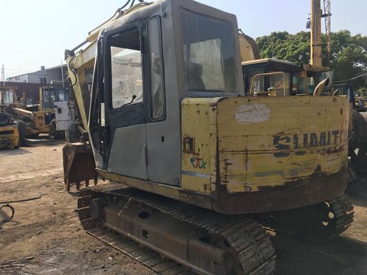 Ukuran Sepatu 400mm 6ton Sumitomo SH60 Mesin Excavator Bekas pemasok