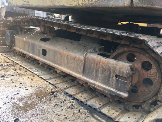 Ukuran Sepatu 400mm 6ton Sumitomo SH60 Mesin Excavator Bekas pemasok