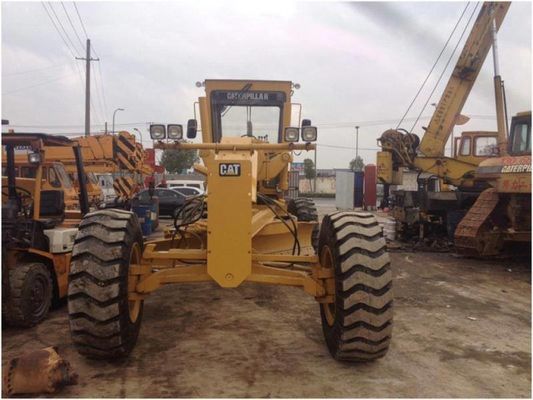 Kapasitas 10.3L 123KW Caterpillar 140G Motor Grader Bekas pemasok