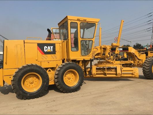 Kapasitas 10,3L 21000kg Caterpillar 120H Motor Grader Bekas pemasok