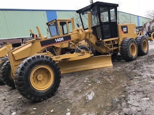 Max Power 185HP 6 Silinder Motor Grader Tua Caterpillar 140H pemasok