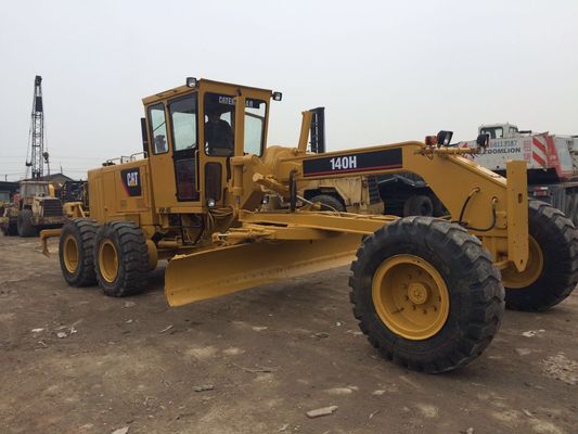 Waktu Kerja Caterpillar 140H Perata Jalan Lama 1200h 6 Silinder pemasok