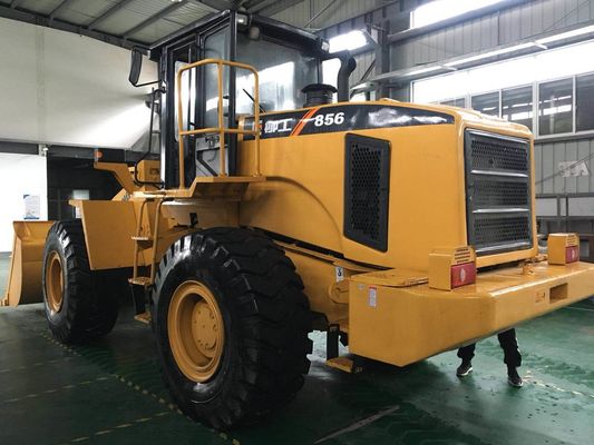 Tahun 2008 Mesin Liugong LG856 Cummins Digunakan Front End Loader pemasok