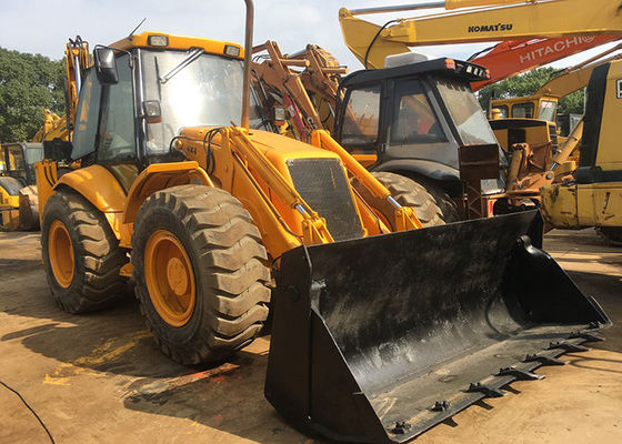 Jam Kerja 1800h 2014 Tahun JCB 4CX Wheel Loader Bekas pemasok