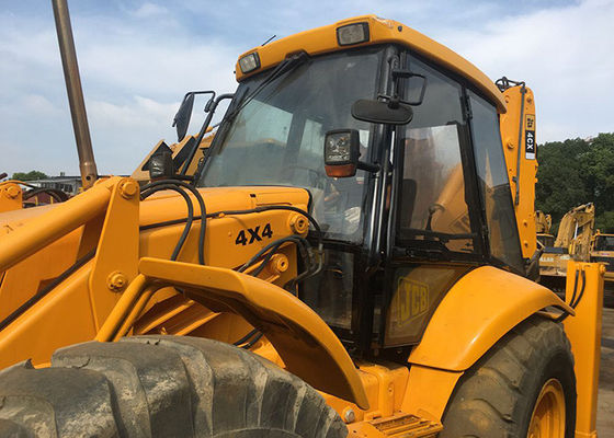 Jam Kerja 1800h 2014 Tahun JCB 4CX Wheel Loader Bekas pemasok