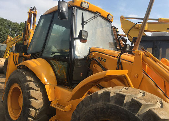 Jam Kerja 1800h 2014 Tahun JCB 4CX Wheel Loader Bekas pemasok