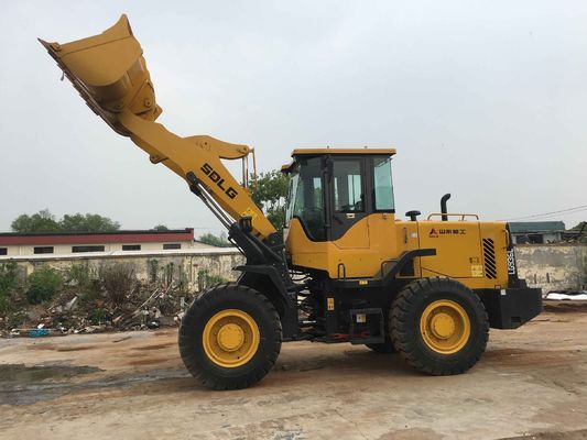 SDLG LG936L Berat 10700kg 92kw Wheel Loader Tangan Kedua pemasok
