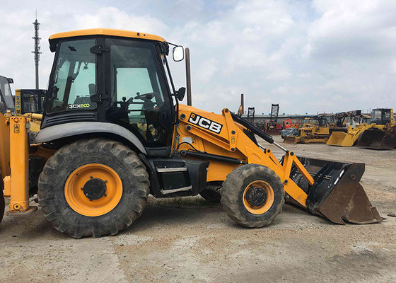 1m3 Bucket 2011 Tahun 72kw JCB 3CX Roller Jalan Tangan Kedua pemasok