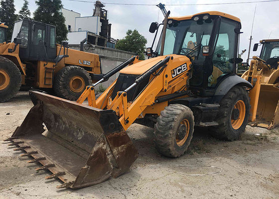 1m3 Bucket 2011 Tahun 72kw JCB 3CX Roller Jalan Tangan Kedua pemasok