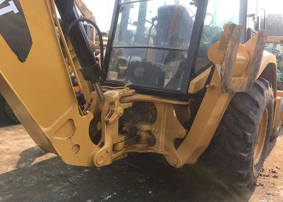 CAT 420F Backhoe Loader Bucket 3.3m3 Roller Jalan Tangan Kedua pemasok
