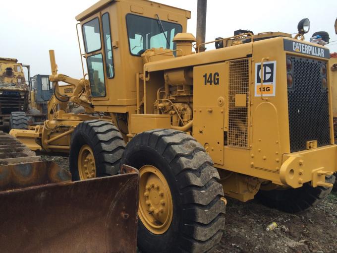 134.2kw Max Power 18440kg Caterpillar 14G Digunakan Motor Grader 0