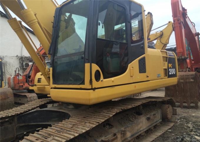 Tahun 2012 95% UC 0.9m3 Bucket PC200-8 Digunakan Komatsu Excavator 0