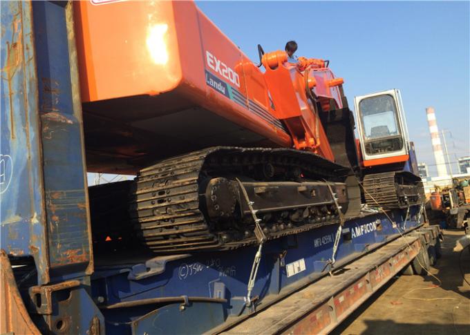 92% Uc 6 Cylinders JAPAN EX200-1 Hitachi Bekas Excavator 1