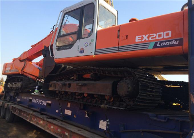 92% Uc 6 Cylinders JAPAN EX200-1 Hitachi Bekas Excavator 0