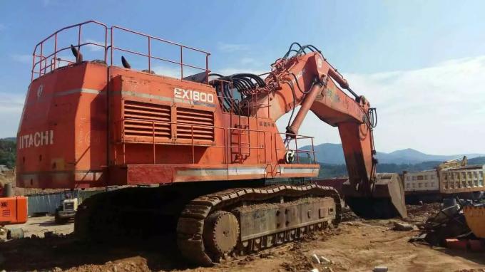 Ukuran Sepatu Tahun 2011 800mm 180 Ton EX1800 Excavator Hitachi Bekas 1