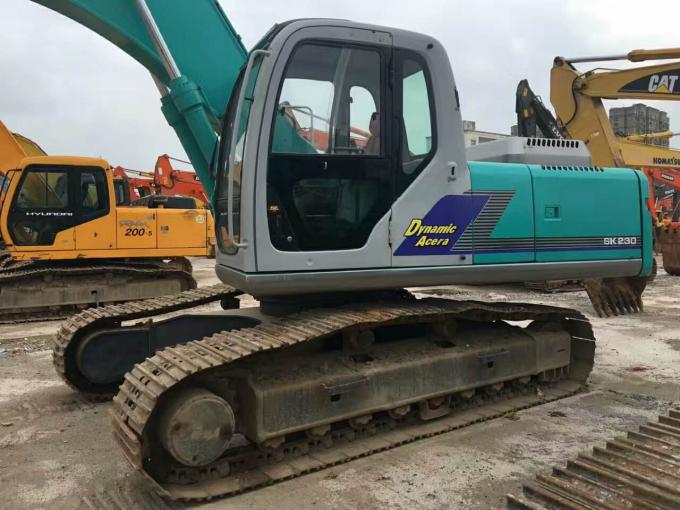 Mesin Mitsubishi 23ton Berat SK230-6 Excavator Kobelco Bekas 0