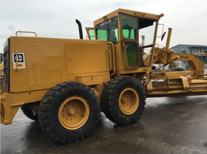 21000kg 8700 * 2400 * 3000mm Caterpillar 12G Digunakan Motor Grader 2