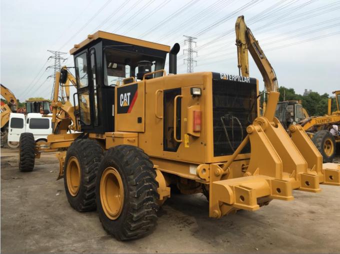 123KW 2000rpm Power Caterpillar 12H Road Grader Bekas 2