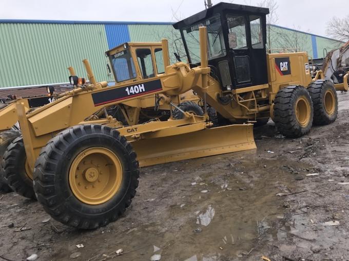 Max Power 185HP 6 Silinder Motor Grader Tua Caterpillar 140H 0
