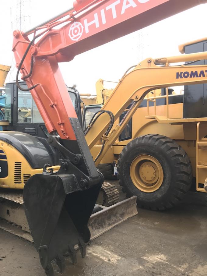 6000kg 0,3CBM Kecepatan 5km / H EX60-1 Penggali Hitachi Tangan Kedua 2